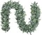 Artificial Eucalyptus Garland, 2Pack Lush Silver Dollar Eucalyptus Leaves Vine Faux Greenery Garland Spring Garland for Mantel Baby Shower Wedding Party Table Room Home Decor